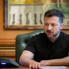 Зеленський та Путін на зустрічі