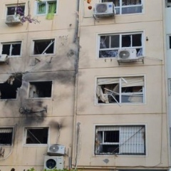 Ракети Гази під час обстрілу Ізраїлю