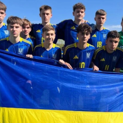 Сборная Украины готовится соревноваться с Черногорией