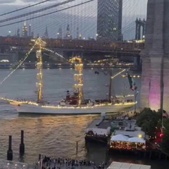 Судно врізалось в Бруклінський міст