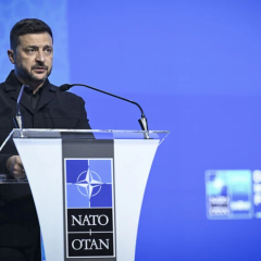 Зеленский заявил о вступлении Украины в НАТО