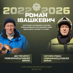 Спасатель с большим опытом на переднем плане