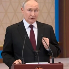 Putin threatens to destroy anyone attacking RF