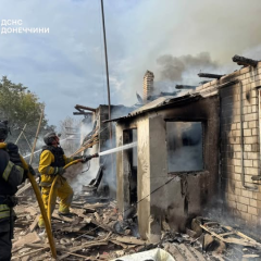 Rescuers in Sloviansk saved a man