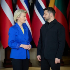 Zelensky and von der Leyen discuss energy support