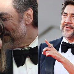 Пенелопа Крус и Хавьер Бардем на премьере