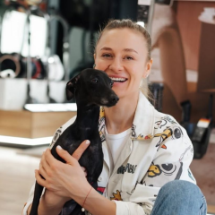 Olga Martinovska cooks on a yacht in Ibiza