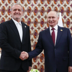 Путін та Пезешкіан обговорили іранський удар по Азербайджану