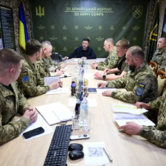 Zelensky awarded fighters in Dnipro region