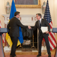 Антоні Блінкен та Дмитро Кулеба