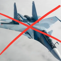 Потеря российского истребителя у Змеиного