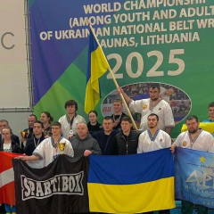 Украина - победитель чемпионата по украинской борьбе