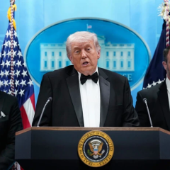 Evacuation of Trump and officials during shooting