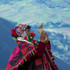 Обряд очищення Зеленського перуанськими шаманами