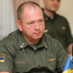 Дейнеко і білоруський прикордонник на зустрічі