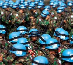 UN peacekeeping troops
