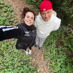 Потап з дружиною на рідкісному селфі