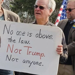 Ветераны протестуют против Трампа (фото, видео)