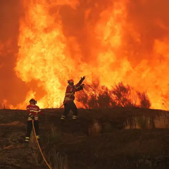 Эвакуация из-за масштабных пожаров в Европе