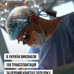 Операции по трансплантации в первом квартале