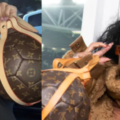 Рідкісний м'яч Louis Vuitton в руках Кім Кардаш'ян