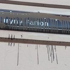 Фарбою облили табличку вулиці Ірини Фаріон