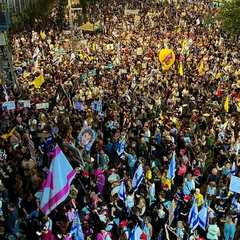 Massive protests in Israel over control of Gaza