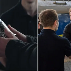 Принц Гаррі отримує символічний подарунок на пероні київського вокзалу