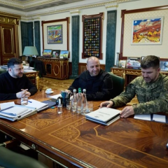 Зустріч президента України з американською командою