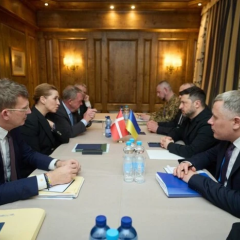 Зустріч Зеленського з прем'єрами Данії та Норвегії