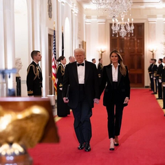 Мелания Трамп появилась на публике