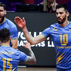 Украина победила в игре в волейболе