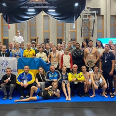 Украинские сумоисты на чемпионате Европы (U20)