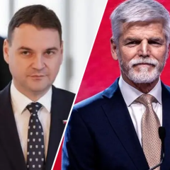 Митинг в поддержку Павела в Праге