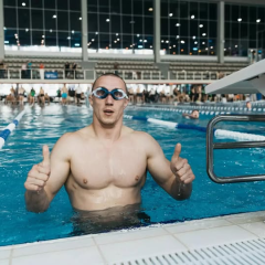 Veterans competed in swimming in Kyiv