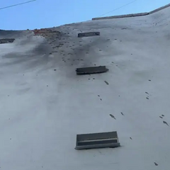 Religious building after shelling in Sumy