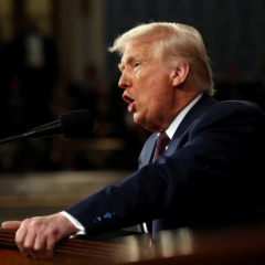 Трамп готовится к речи в Конгрессе