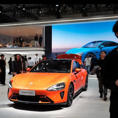 Електромобіль Xiaomi після аварії