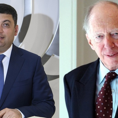 Гройсман і Ротшильд на зустрічі