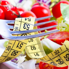 Графическое изображение строительства тела и диеты