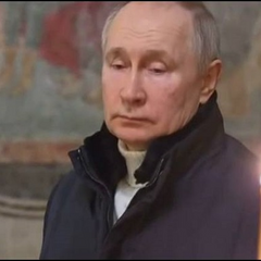 Путін під час війни на Україну