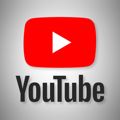 Логотип YouTube з прапором Росії