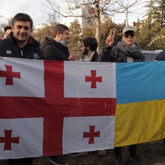 Украинцы на отдыхе в Грузии