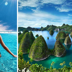 Розкішний пейзаж Балі засмітений туристами.