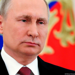 Путин на оккупированных территориях