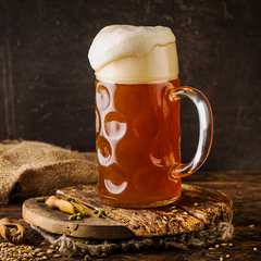 Реклама пива з фото хмелевої рослини