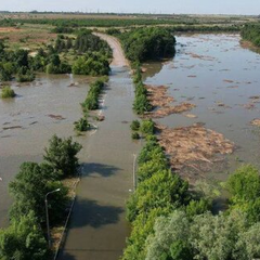 Постепенные потери из-за взрыва ГЭС