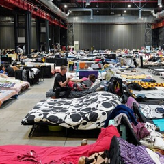 В Польше закрывается центр приема беженцев