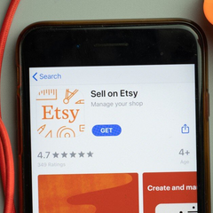 Список товарів на Etsy