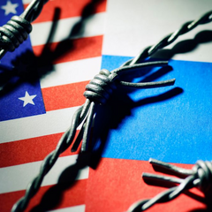 Схема американских санкций против России